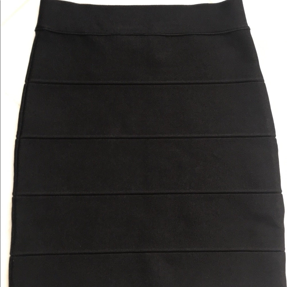 BCBG MaxAzria Bandage Black Skirt new w/I tags